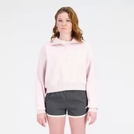 Bluzy damskie - Bluza damska New Balance WT31501SOI  różowa - miniaturka - grafika 1