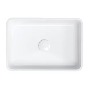 Omnires MARBLE+ PARMA UN BSP 50x35 - Umywalki - miniaturka - grafika 1