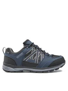 Regatta Trekkingi Samaris II Low RMF540 Granatowy - Buty trekkingowe męskie - miniaturka - grafika 1