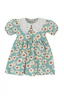 Sukienki - DeFacto Sukienka dla dziewczynek i dziewcząt, Turkusowy, 3-4 anni - miniaturka - grafika 1