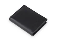 Portfele - Portfel Męski Skórzany Kaletnik Kantyk Czarny Mat - miniaturka - grafika 1