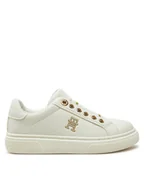 Buty dla dziewczynek - Tommy Hilfiger Sneakersy Low Cut Sneaker T3A9-33744-1355 M Biały - miniaturka - grafika 1