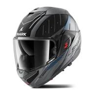 Kaski motocyklowe - Kask Szczękowy Shark OXO Antracyt/Niebieski/CzarnyL - miniaturka - grafika 1