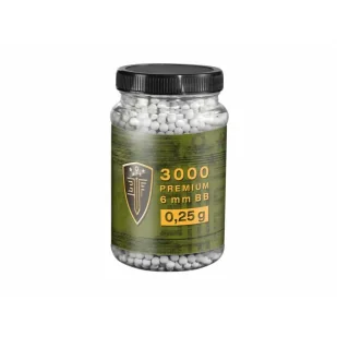 Kulki 6mm ASG Elite Force Premium 0,25 g 3000 szt - Amunicja i osprzęt ASG - miniaturka - grafika 1