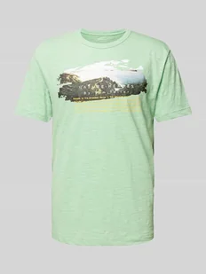 T-shirt z nadrukiem z motywem z logo - Koszulki męskie - miniaturka - grafika 1