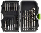 Wiertła - Zestaw wierteł HSS i grotów wkrętakowych 18 szt. Luna 203740105 - miniaturka - grafika 1