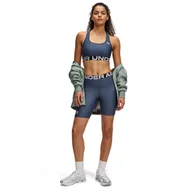 Spodenki damskie - Damskie kolarki treningowe Under Armour UA HG 8in Short - szare - miniaturka - grafika 1