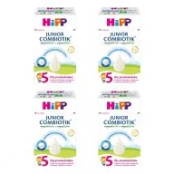 Mleko modyfikowane - Hipp 5 Junior Combiotik produkt na bazie mleka dla przedszkolaka Zgrzewka 4 x 550 g - miniaturka - grafika 1