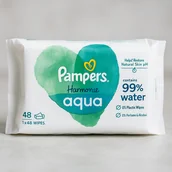 Chusteczki nawilżane - Pampers Harmonie chusteczki nawilżane 1x48 szt - miniaturka - grafika 1