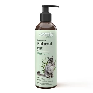 COMFY NATURAL CAT 250ML - SZAMPON DLA KOTÓW - Szampony dla kotów - miniaturka - grafika 1