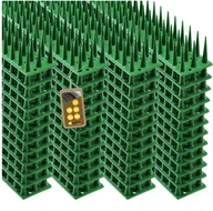 Zwalczanie i odstraszanie szkodników - Plastikowe kolce ochronne na ptaki Arcas, zielone, 48 szt. - miniaturka - grafika 1