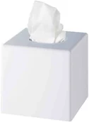 Pojemniki łazienkowe - Pojemnik na chusteczki higieniczne biały STELLA 23.004-W - miniaturka - grafika 1