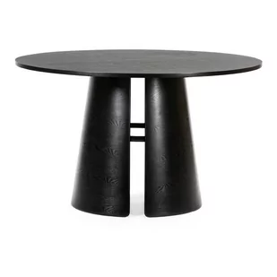 Czarny okrągły stół Teulat Cep, ø 137 cm - Stoły - miniaturka - grafika 1