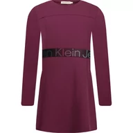 Sukienki i spódniczki dla dziewczynek - CALVIN KLEIN JEANS Sukienka - miniaturka - grafika 1
