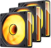 Wentylatory komputerowe - Wentylator Jonsbo ZK-120B 3-pack - miniaturka - grafika 1