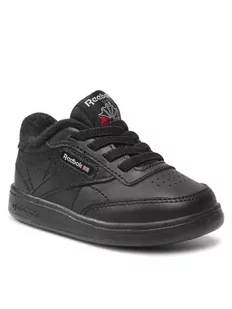 Reebok Buty Club C FZ2096 Czarny - Buty dla dziewczynek - miniaturka - grafika 1