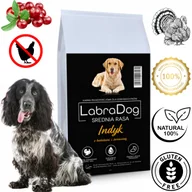 Sucha karma dla psów - Labradog Superfood Hipoalergiczny Indyk Bez Zbóż Z Żurawiną 12Kg - miniaturka - grafika 1