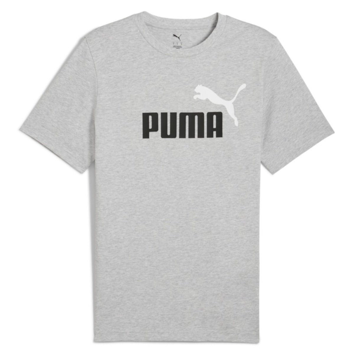 Koszulka męska Puma 68470804 ESS 2 COLOR NO.1 LOGO Szara