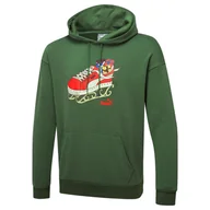 Bluzy męskie - Bluza z kapturem męska Puma Christmas zielona 67535209-XL - miniaturka - grafika 1