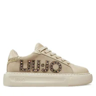 Sneakersy damskie - Sneakersy Liu Jo Kylie 22 BF4061 PX230 Beżowy - miniaturka - grafika 1