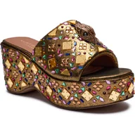 Klapki i japonki damskie - Kurt Geiger Klapki KENSINGTON WEDGE MULE - miniaturka - grafika 1