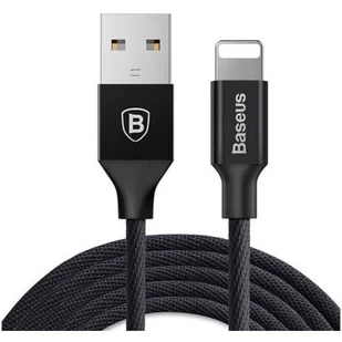 Baseus Kabel USB Baseus Baseus Oryginalny kabel Lightning iPhone Yiven 1,2m Black (25263-uniw) - Kable USB - miniaturka - grafika 1
