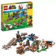 Klocki - LEGO Super Mario Przejażdżka wagonikiem Diddy Konga - zestaw rozszerzający 71425 - miniaturka - grafika 1