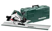 Piły elektryczne - Metabo Ręczna pilarka tarczowa KS 55 FS SET + szyna 1600mm 691064000 - miniaturka - grafika 1