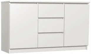 Biała Komoda Astra 120-23 - Komody - miniaturka - grafika 1