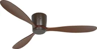 Wentylatory sufitowe - Energooszczędny wentylator sufitowy z pilotem Eco Plano Wood WiFi Brąz / Orzech - miniaturka - grafika 1