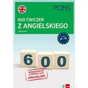 Książki do nauki języka angielskiego - 600 ćwiczeń z angielskiego z kluczem A1-B2 w.3 - miniaturka - grafika 1