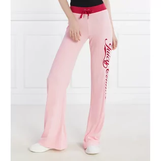 Spodnie damskie - Juicy Couture Spodnie LISA RETRO | flare fit - grafika 1