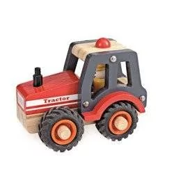 Drewniany Traktor - Ciągnik Egmont Toys Uniw - Samochody i pojazdy dla dzieci - miniaturka - grafika 1