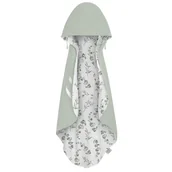 Akcesoria do fotelików - KOCYK DO FOTELIKA WÓZKA EUCALIPTUS BABYSTEPS - miniaturka - grafika 1