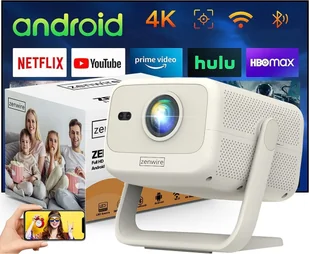 Projektor Zenwire PRZENOŚNY MINI FULL HD 4K - Projektory - miniaturka - grafika 1