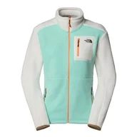 Kurtki i kamizelki sportowe damskie - Kurtka damska The North Face Yumiori 0A8842A0I1 - biało-zielona - miniaturka - grafika 1