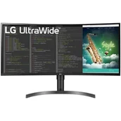 Monitory - LG 35WN75C-B Curved 35" czarny - miniaturka - grafika 1