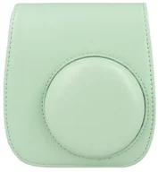 Aparaty natychmiastowe - Pokrowiec na aparat Instax Mini 12 (Green) - miniaturka - grafika 1