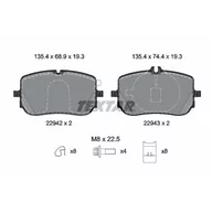 Klocki hamulcowe - Klocki hamulcowe - komplet TEXTAR 2294201 - miniaturka - grafika 1