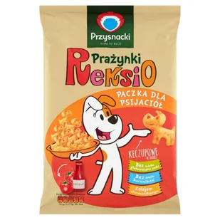 Przysnacki Reksio Prażynki keczupowe w smaku 150 g - Chipsy - miniaturka - grafika 1