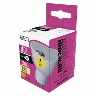Żarówka Led Classic MR16 GU10 7 W (60 W) 800 lm ciepła biel ściem - Żarówki LED - miniaturka - grafika 1