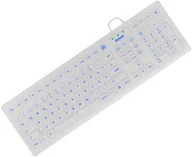 Klawiatury - KeySonic KSK-8031INEL klawiatura USB QWERTZ Niemiecki Biały 60798 - miniaturka - grafika 1