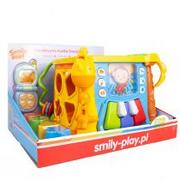 Zabawki interaktywne dla dzieci - Smily Play Play Kostka interaktywna dwujęzyczna 450146 - miniaturka - grafika 1