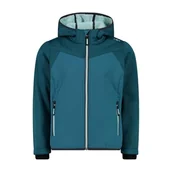 Kurtki i płaszcze dla dziewczynek - CMP Dziewczęca kurtka z kapturem ze stałym kapturem, kurtka softshellowa, uniseks, dla dzieci i chłopców - miniaturka - grafika 1