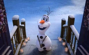 PUZZLE OLAF KRAINA LODU FROZEN A3 252 el z Nadrukiem + IMIĘ Pudełko 20 - Puzzle - miniaturka - grafika 1