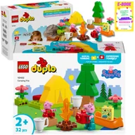 Klocki - LEGO DUPLO Świnka Peppa Wyprawa na biwak 10452 KLOCKI LEGO PREZENT + EBOOK - miniaturka - grafika 1