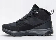 Buty trekkingowe damskie - Buty damskie zimowe Salomon Outsnap turystyczne trekkingowe 38 czarny - miniaturka - grafika 1