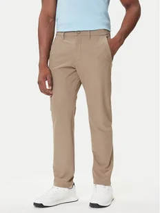 BOSS Spodnie materiałowe T_Commuter 50534303 Zielony Slim Fit - Spodnie męskie - miniaturka - grafika 1