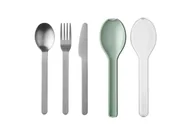 Zestawy sztućców - Mepal, Zestaw sztućców Ellipse nordic sage 105760094700, 3 szt. - miniaturka - grafika 1