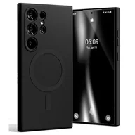 Etui i futerały do telefonów - Mercury MagSafe Semi-Silicone Sam S24 Ultra G928 czarny/black - miniaturka - grafika 1